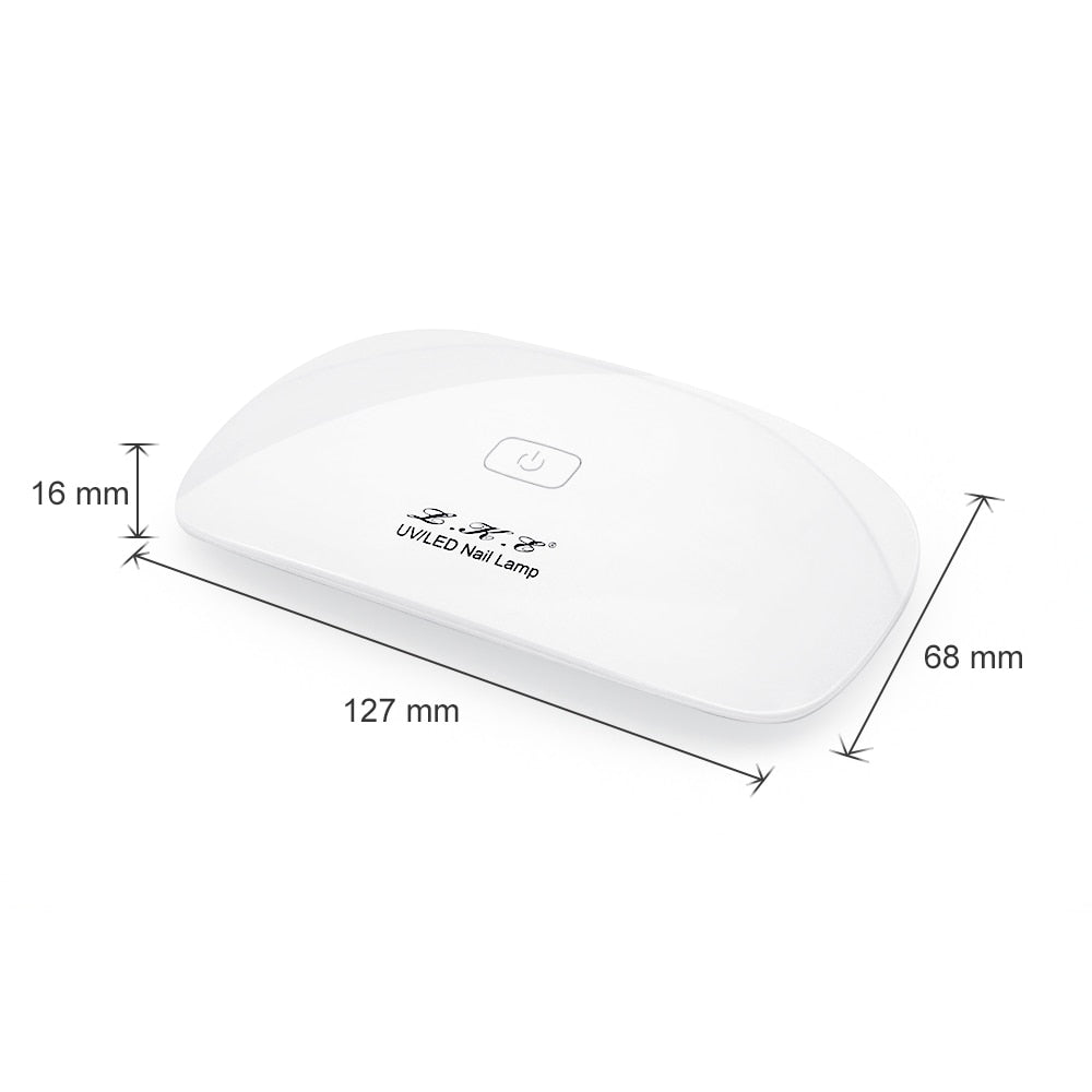 12W UV LED Nail Lamp Dryer for Gel Nails by HitMyNeed