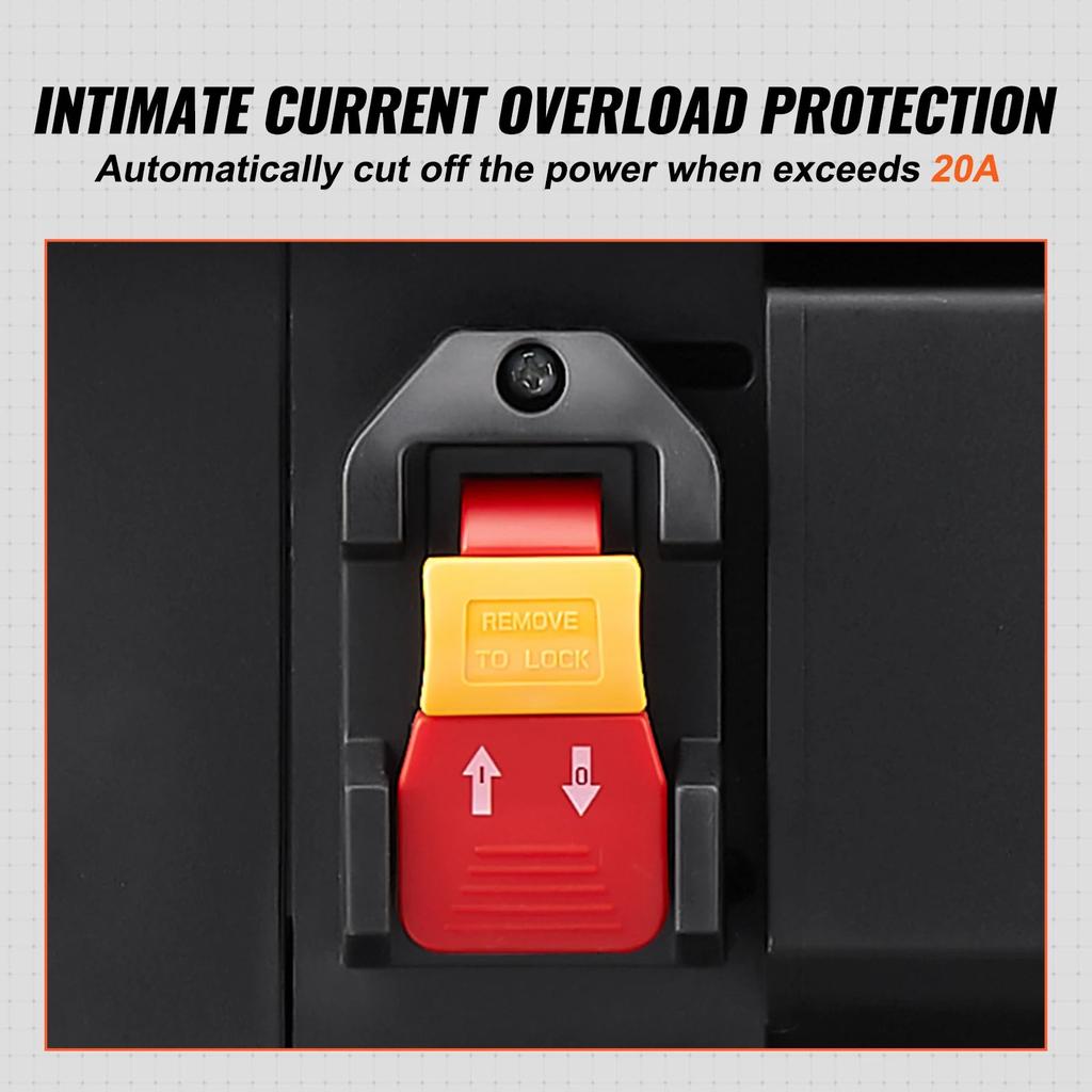 13" Benchtop Thickness Planer, 15A, Two-Blade, 110V by HitMyNeed