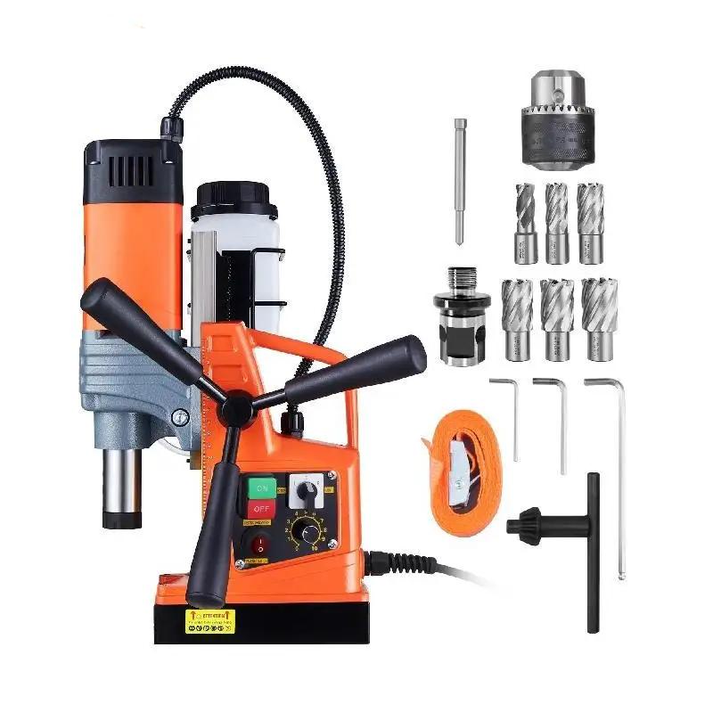 1300-1550W Magnetic Drill Press with 1-Second Bit Release NoDrill 40mm 1300W by HitMyNeed