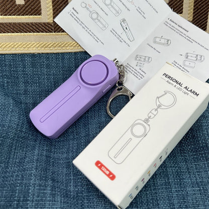 130dB Personal Security Alarm Keychain with LED Light by HitMyNeed