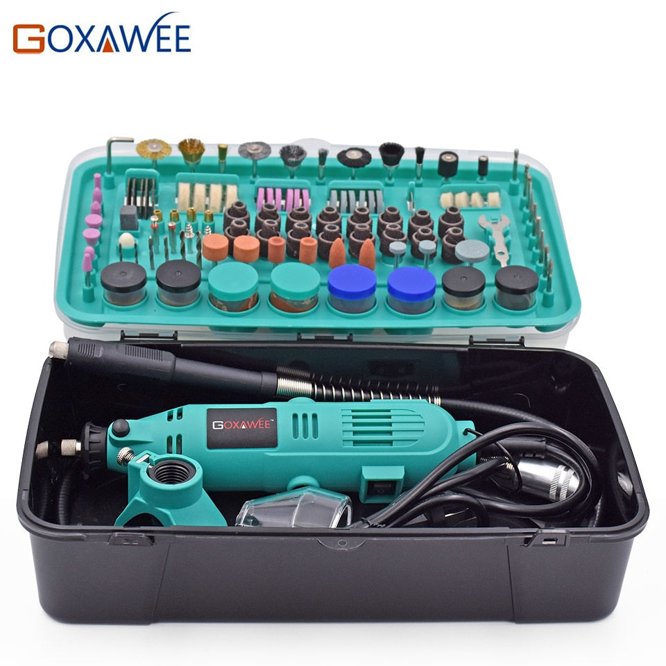 130W Electric Hand Drill with Flex Shaft, 30000 RPM by HitMyNeed