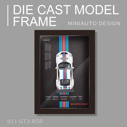 1:32 Alloy Sports Car Frame 3D Wall Model a1 by HitMyNeed