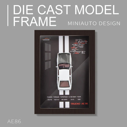 1:32 Alloy Sports Car Frame 3D Wall Model b1 by HitMyNeed