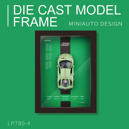 1:32 Alloy Sports Car Frame 3D Wall Model c1 by HitMyNeed
