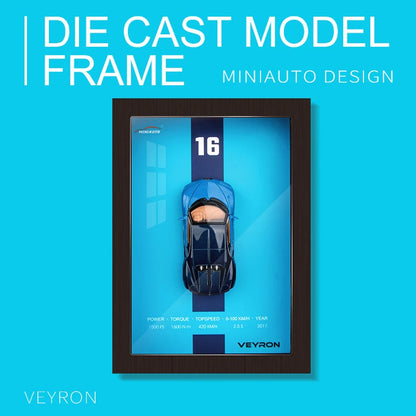 1:32 Alloy Sports Car Frame 3D Wall Model f1 by HitMyNeed