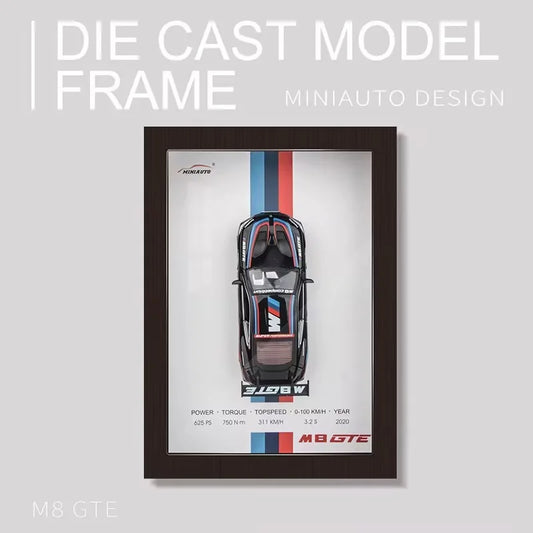 1:32 Alloy Sports Car Frame 3D Wall Model h1 by HitMyNeed