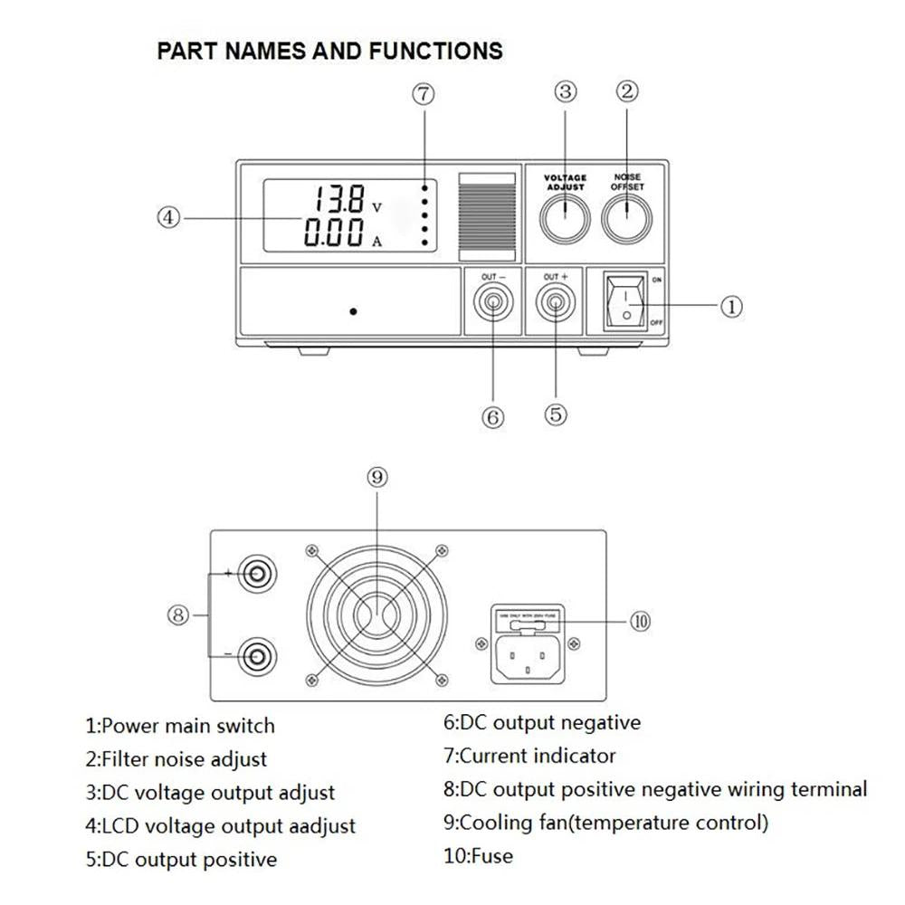 13.8V 30A Adjustable Linear DC Power Supply by HitMyNeed