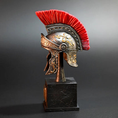 13cm Ancient Roman Helmet Resin Decor Model LTCP-177 by HitMyNeed