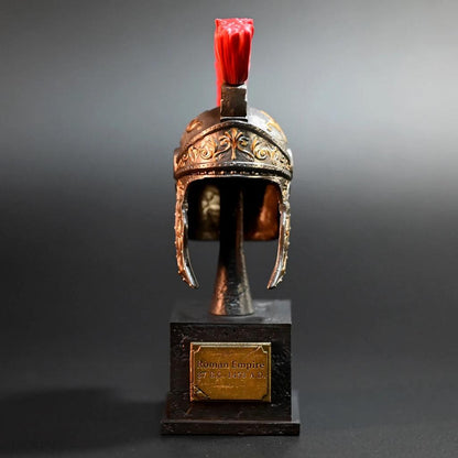 13cm Ancient Roman Helmet Resin Decor Model LTCP-177 by HitMyNeed