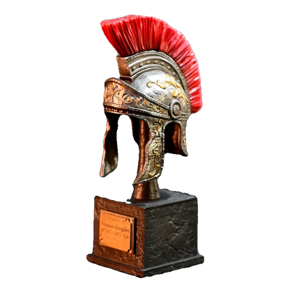 13cm Ancient Roman Helmet Resin Decor Model LTCP-177 by HitMyNeed