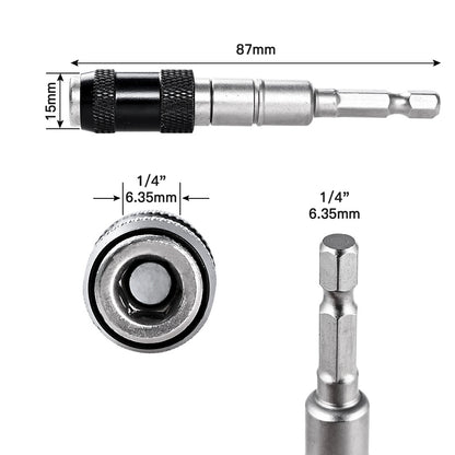 1/4" Hex Magnetic Pivot Screwdriver Bit Holder 90mm by HitMyNeed