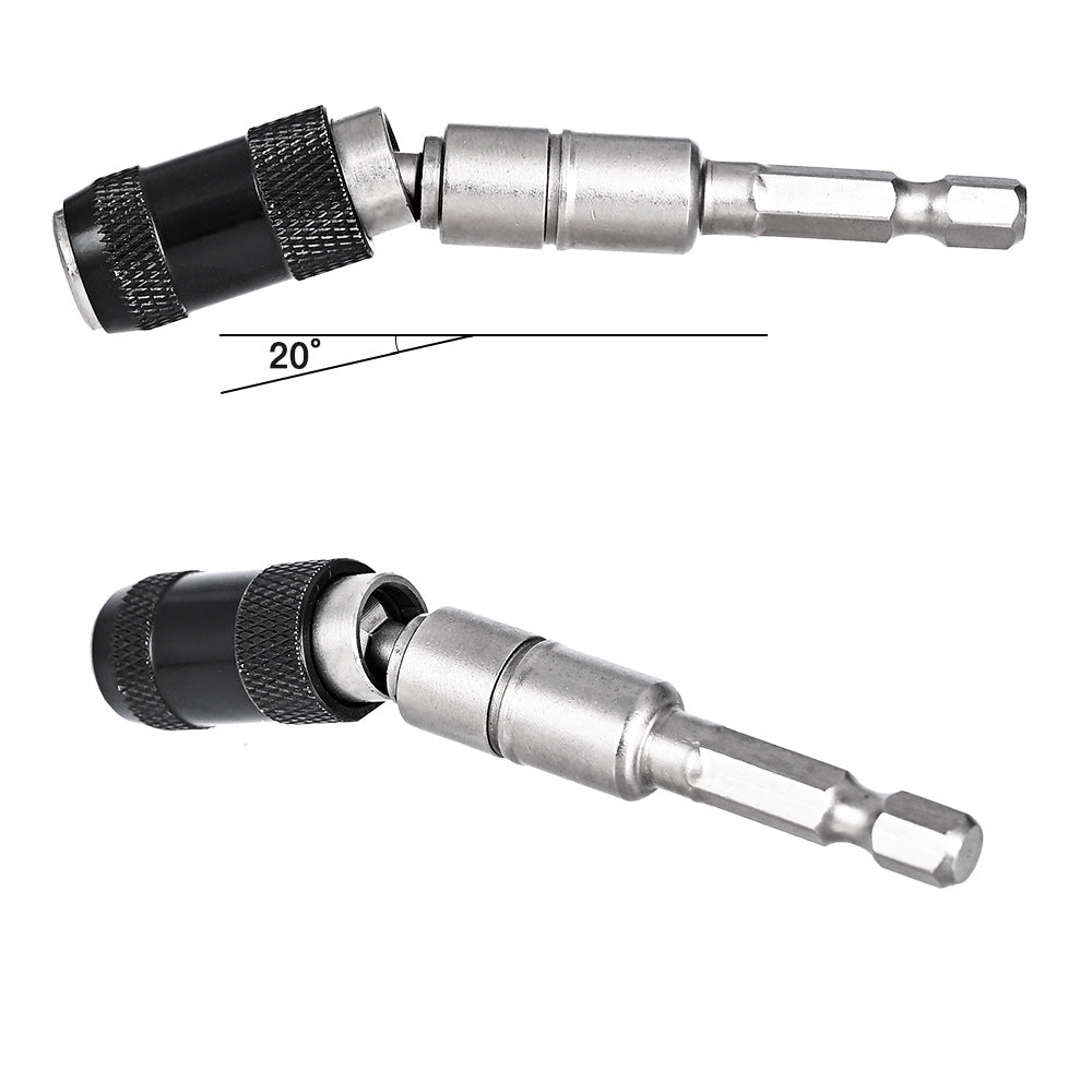 1/4" Hex Magnetic Pivot Screwdriver Bit Holder 90mm by HitMyNeed