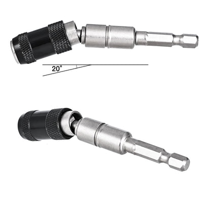 1/4" Hex Magnetic Pivot Screwdriver Bit Holder 90mm by HitMyNeed
