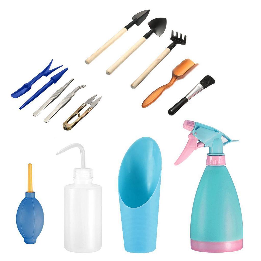 14-Piece Hand Gardening Tool Set for Plant Care by HitMyNeed