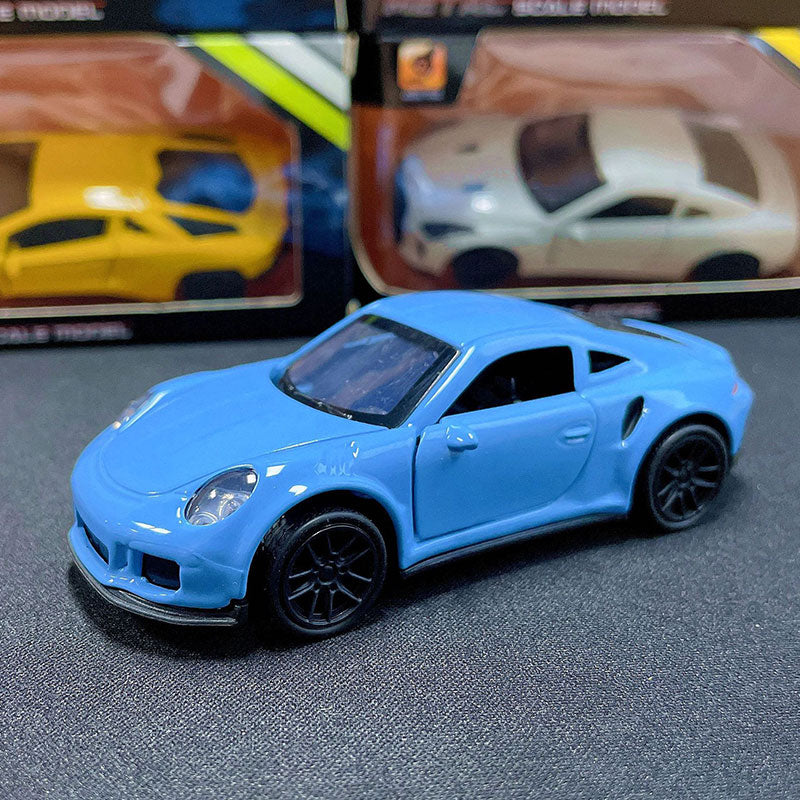 1:43 Diecast Alloy Sports Car Model with Pull-Back by HitMyNeed