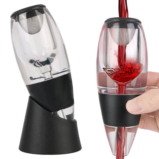 Wine & Whisky Aerator Decanter with Filter Base