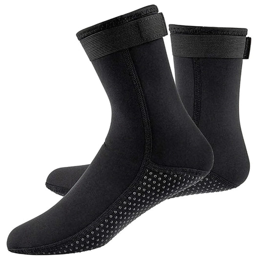 3mm Neoprene Non-Slip Diving Socks for Adults