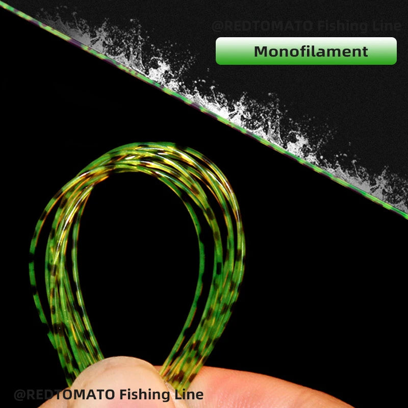 Invisible 3D Bionic Fluorocarbon Coated Fishing Line