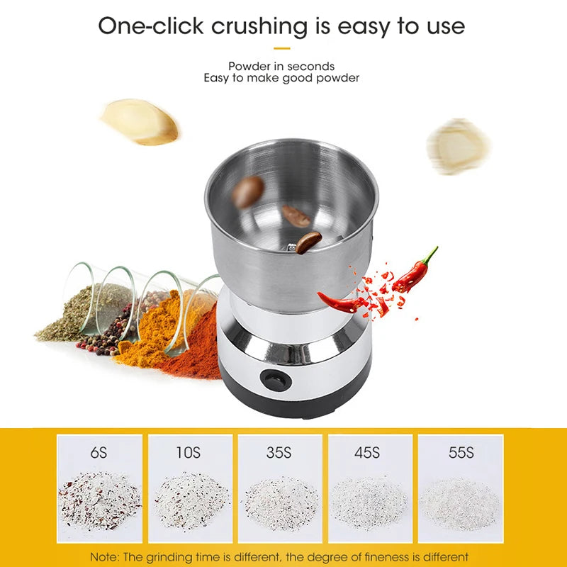 Mini Electric Grinder 300ml Coffee & Spice Mill