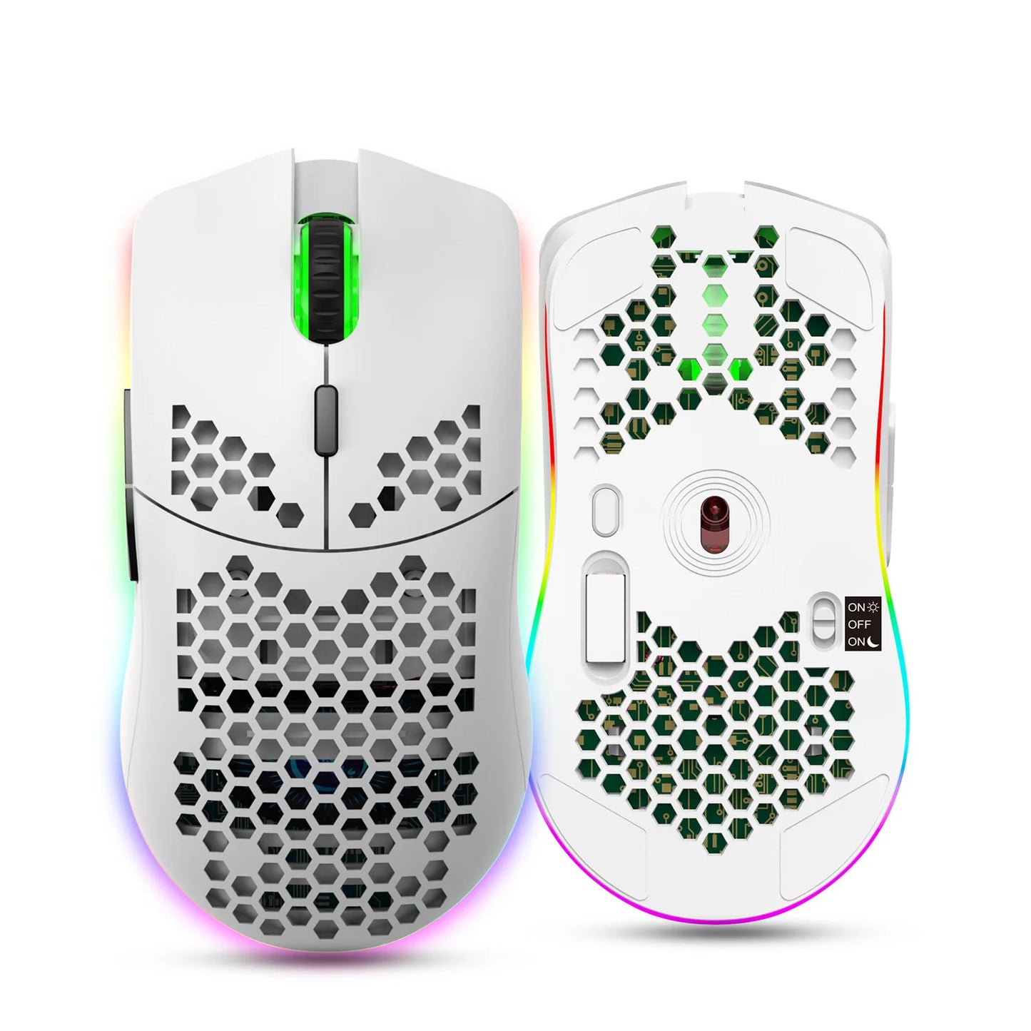 RGB 2.4G Wireless Gaming Mouse with Adjustable DPI