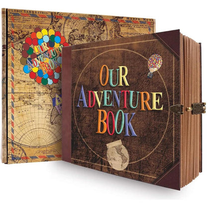 146 Page Our Adventure Book DIY Scrapbook Album by HitMyNeed