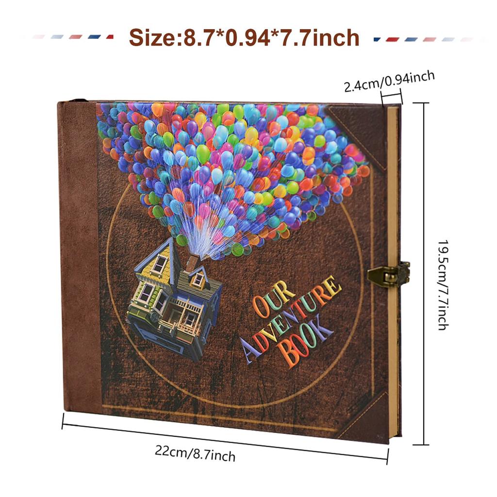 146 Page Our Adventure Book DIY Scrapbook Album by HitMyNeed