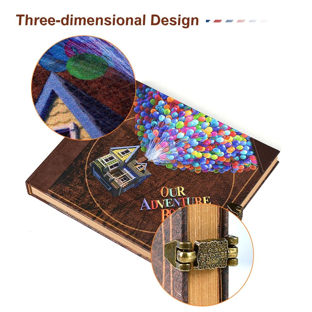 146 Page Our Adventure Book DIY Scrapbook Album by HitMyNeed