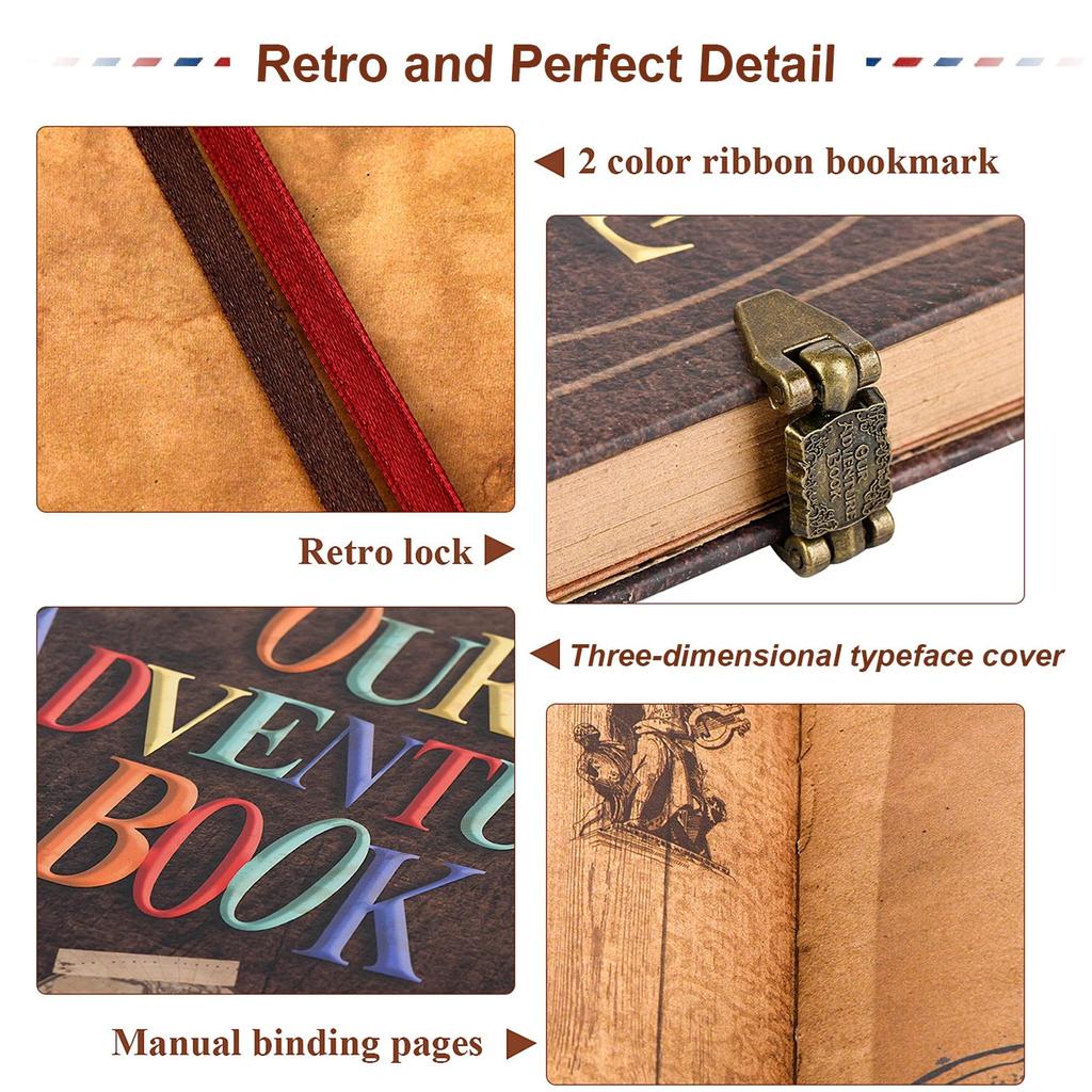 146 Page Our Adventure Book DIY Scrapbook Album by HitMyNeed
