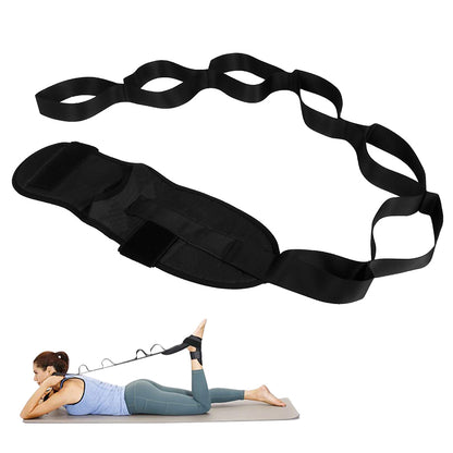 148cm Yoga Leg & Ankle Rehabilitation Stretch Strap by HitMyNeed
