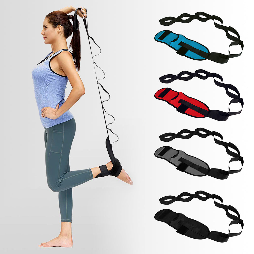 148cm Yoga Leg & Ankle Rehabilitation Stretch Strap by HitMyNeed