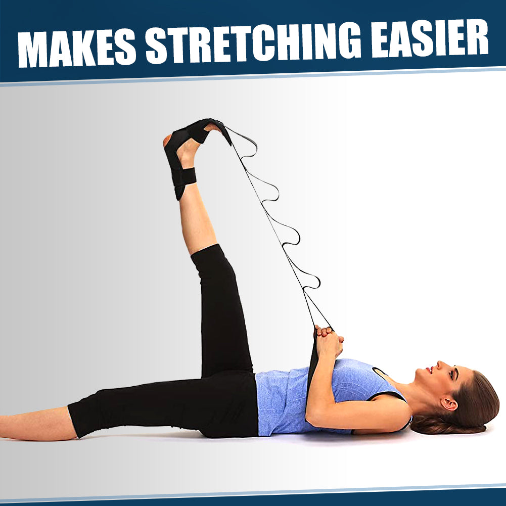 148cm Yoga Leg & Ankle Rehabilitation Stretch Strap by HitMyNeed