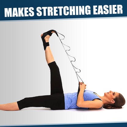 148cm Yoga Leg & Ankle Rehabilitation Stretch Strap by HitMyNeed