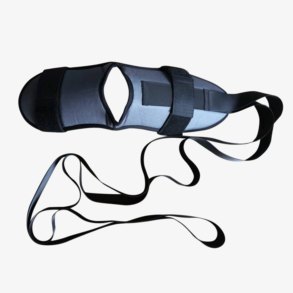 148cm Yoga Leg & Ankle Rehabilitation Stretch Strap gray by HitMyNeed