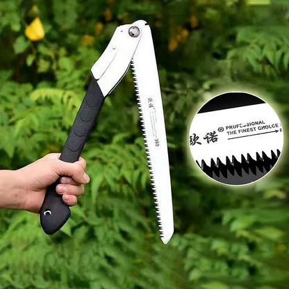 14in Folding Manganese Steel Logging Saw with Lock by HitMyNeed