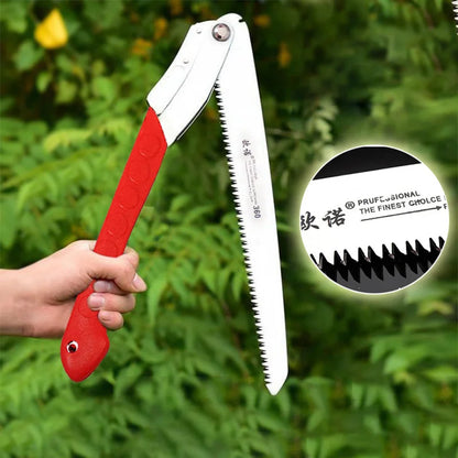 14in Folding Manganese Steel Logging Saw with Lock by HitMyNeed