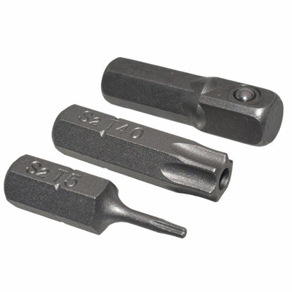 14pcs Torx Security Bit Set T5-T40 with 1/4" Adapter by HitMyNeed