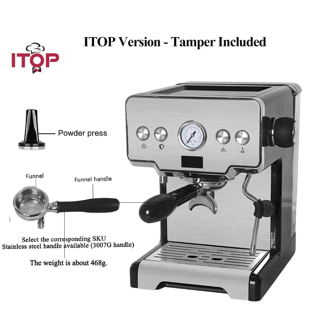 15 Bar Semi-Automatic Espresso Machine for Home by HitMyNeed