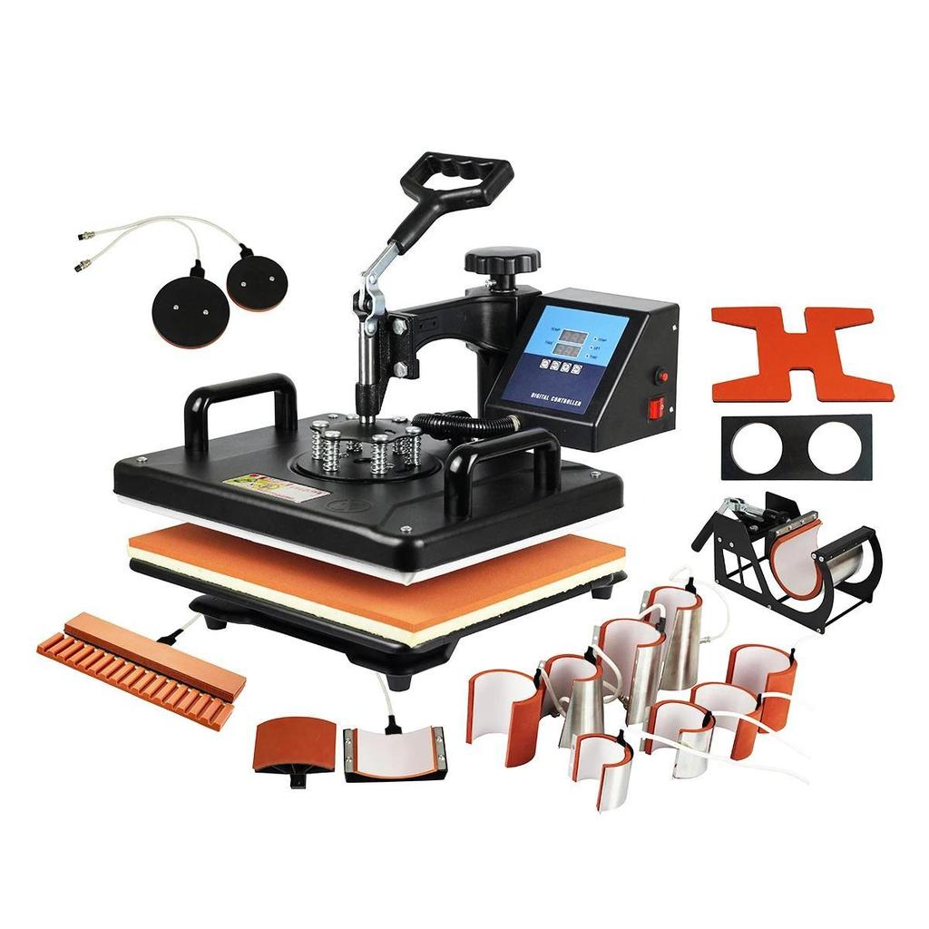 15-in-1 Multifunction Sublimation Heat Press Combo by HitMyNeed