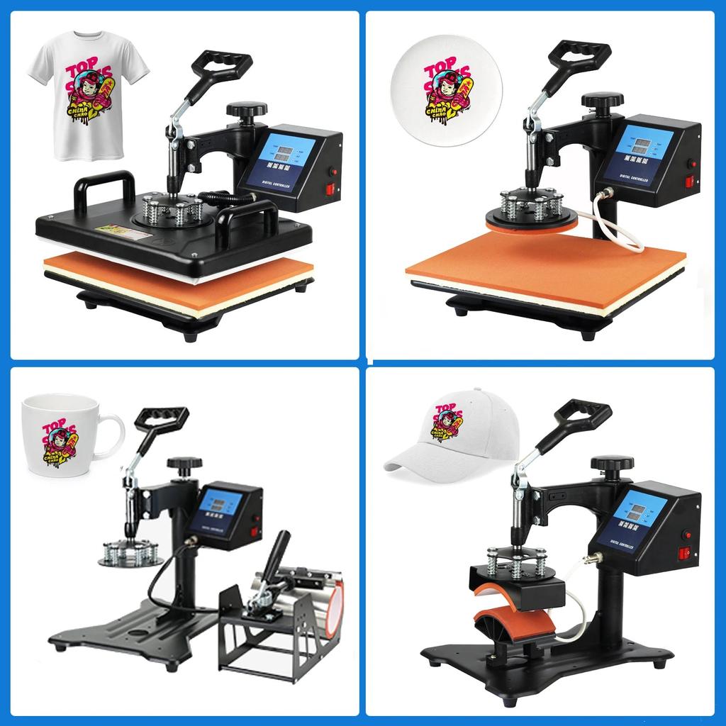 15-in-1 Multifunction Sublimation Heat Press Combo by HitMyNeed