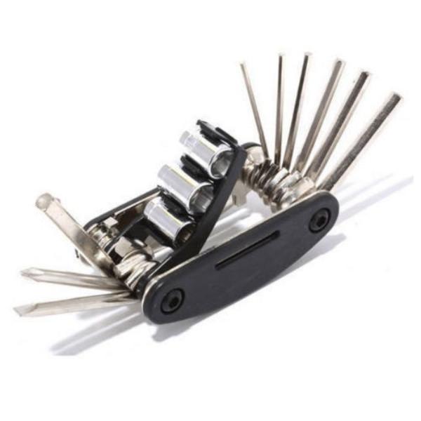 15-in-1 Roadside Pocket Multi Tool for Cyclists by HitMyNeed
