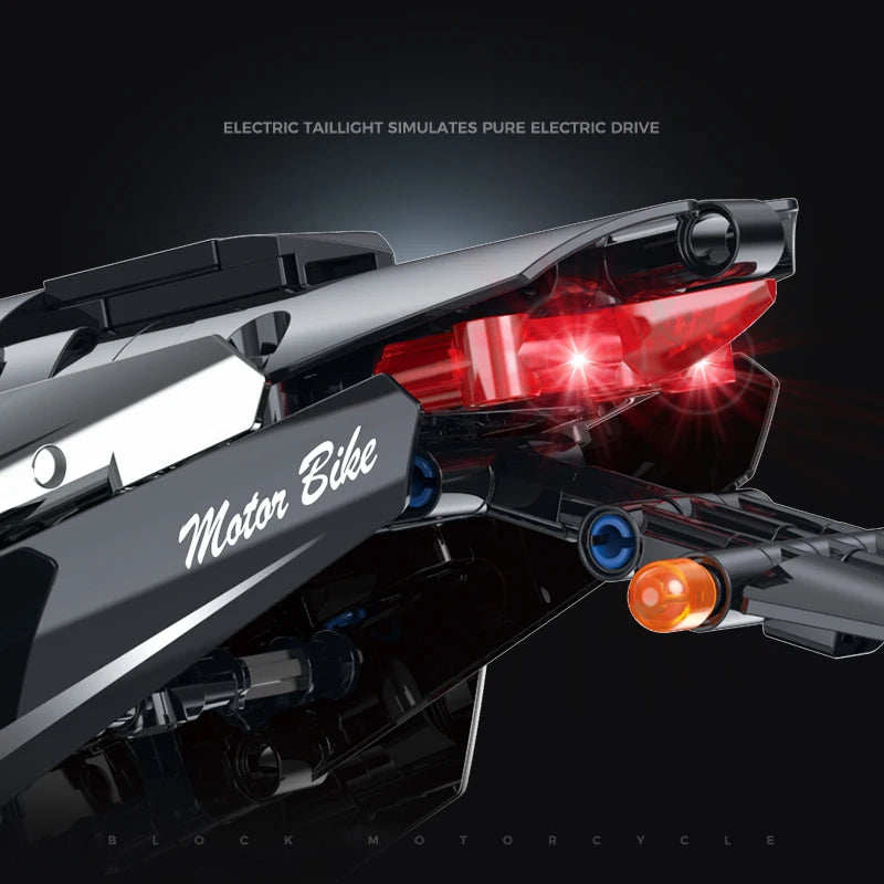 1:5 Racing Motorbike MOC Building Set 2156pcs by HitMyNeed