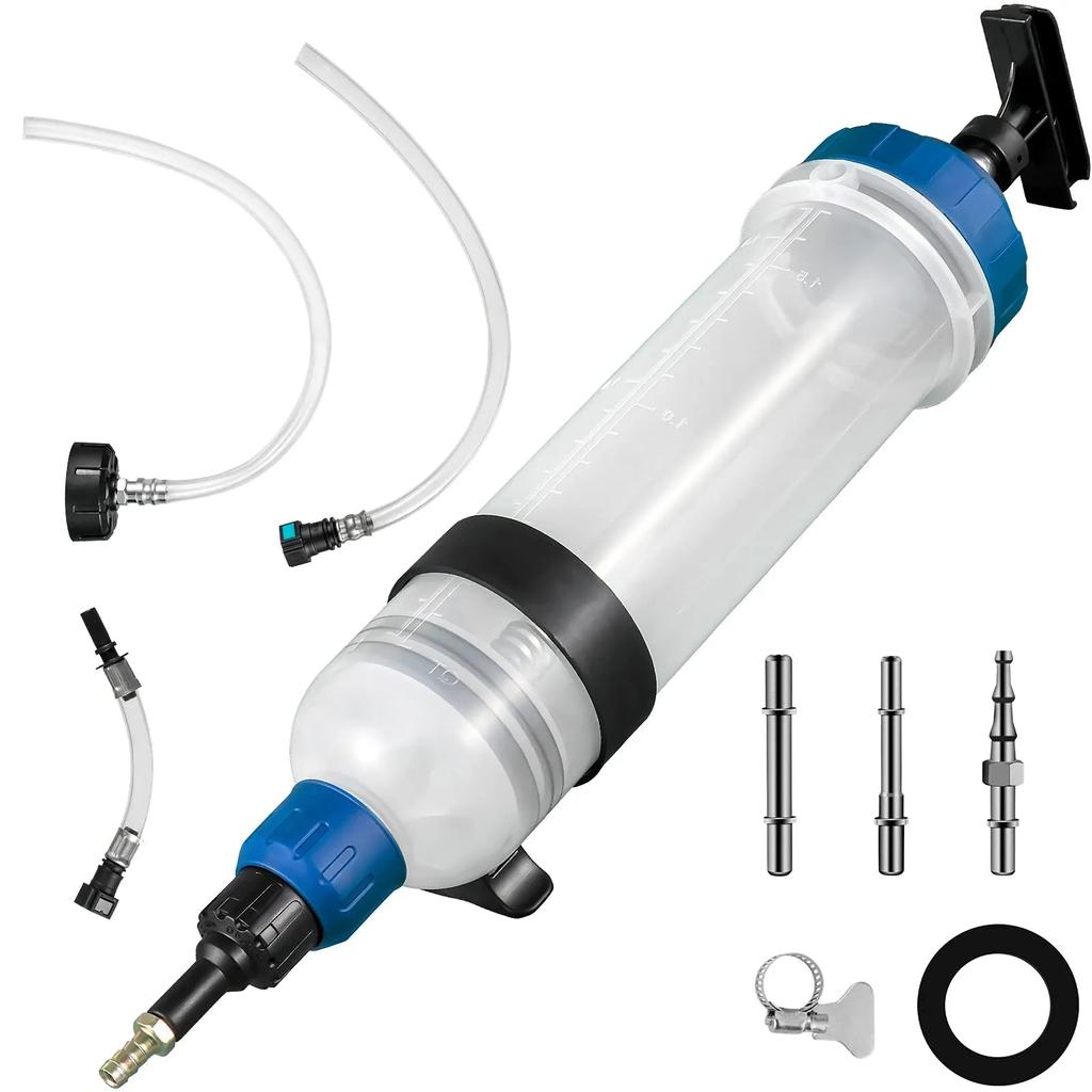 1500ml Oil Syringe Pump Liquid Extractor for Vehicles by HitMyNeed