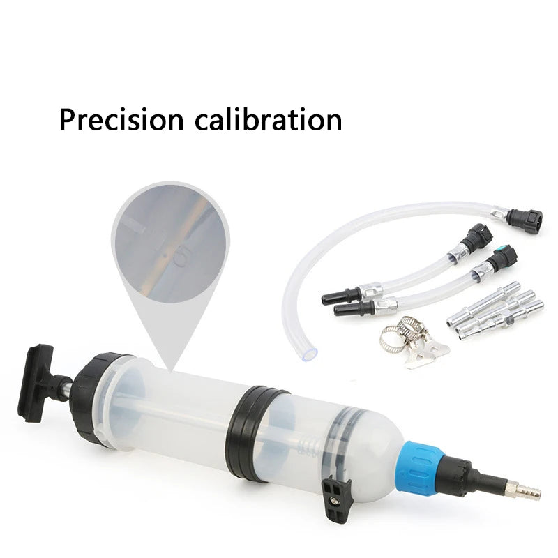 1500ml Oil Syringe Pump Liquid Extractor for Vehicles by HitMyNeed