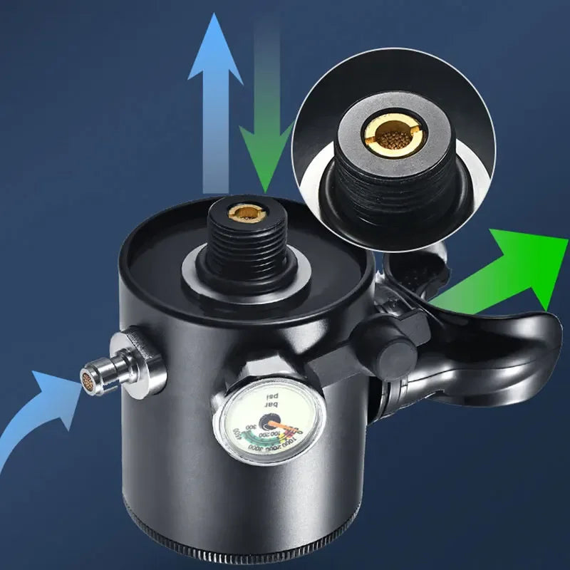 0.5L Mini Scuba Diving Cylinder Set (2-Pack) by HitMyNeed