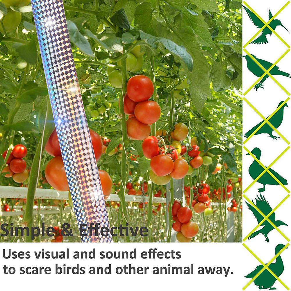 150ft Garden Bird Reflective Deterrent Tape by HitMyNeed
