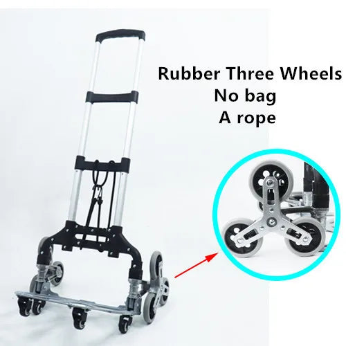 150kg All Terrain Stair Climbing Folding Trolley Cart by HitMyNeed