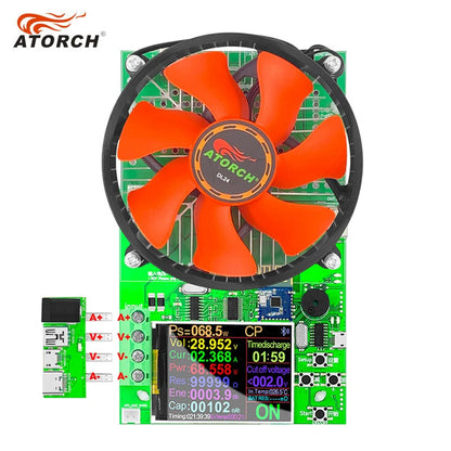 150W 20A Electronic Load Tester for Battery Capacity, DC & USB by HitMyNeed