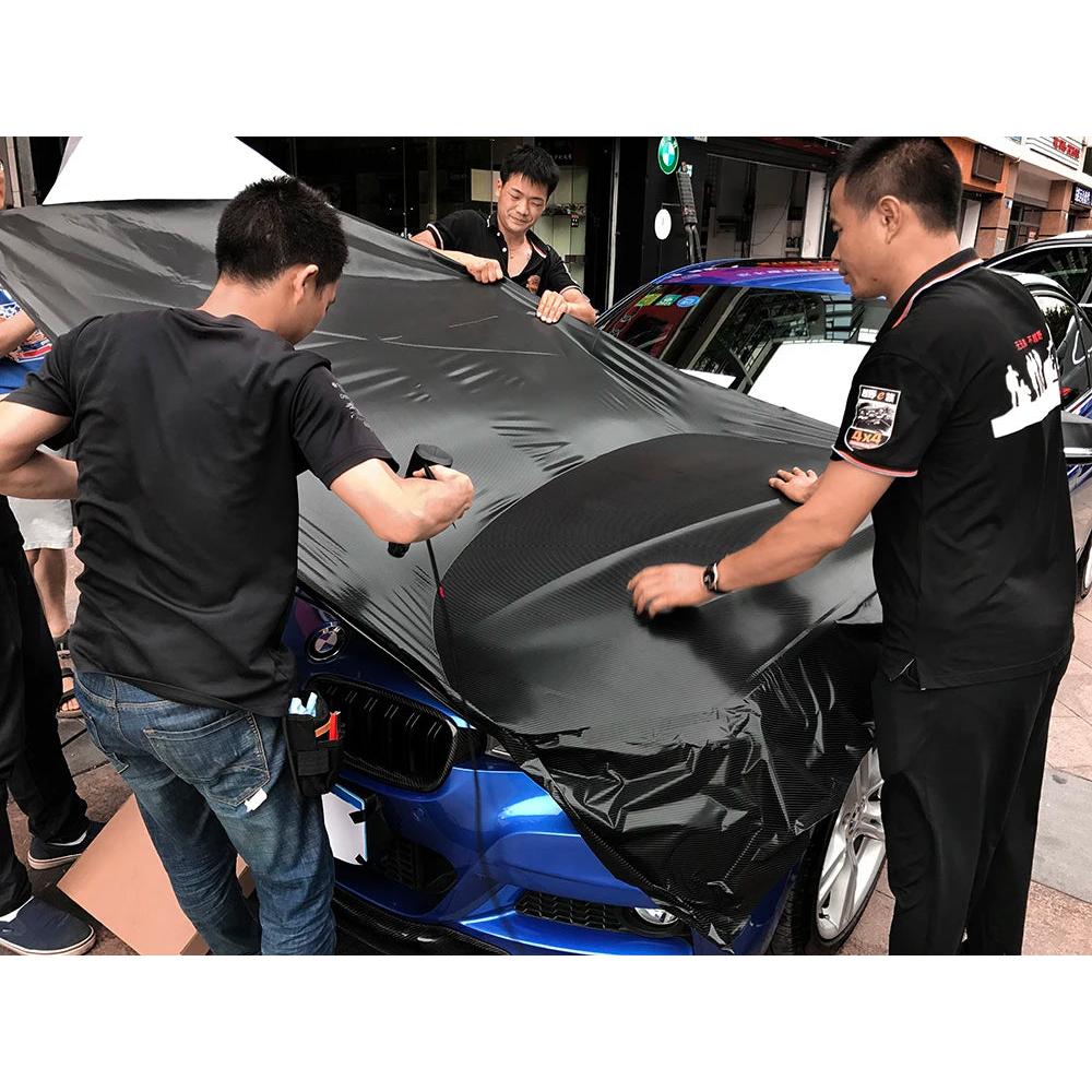 152x200cm 4D Carbon Fiber Car Wrap Vinyl Film by HitMyNeed