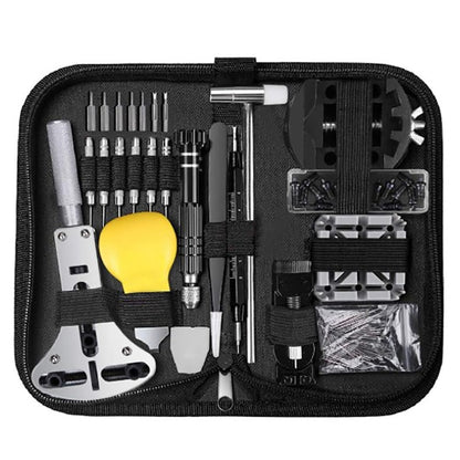 153-Piece Watch Repair Tool Kit with Storage Bag by HitMyNeed