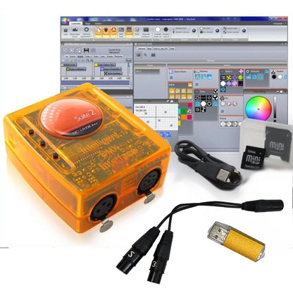 1536-Channel Stage Lighting Controller Software CD by HitMyNeed